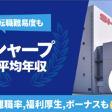 シャープの平均年収は719万円 | 転職難易度,残業時間,離職率,福利厚生,ボーナスも